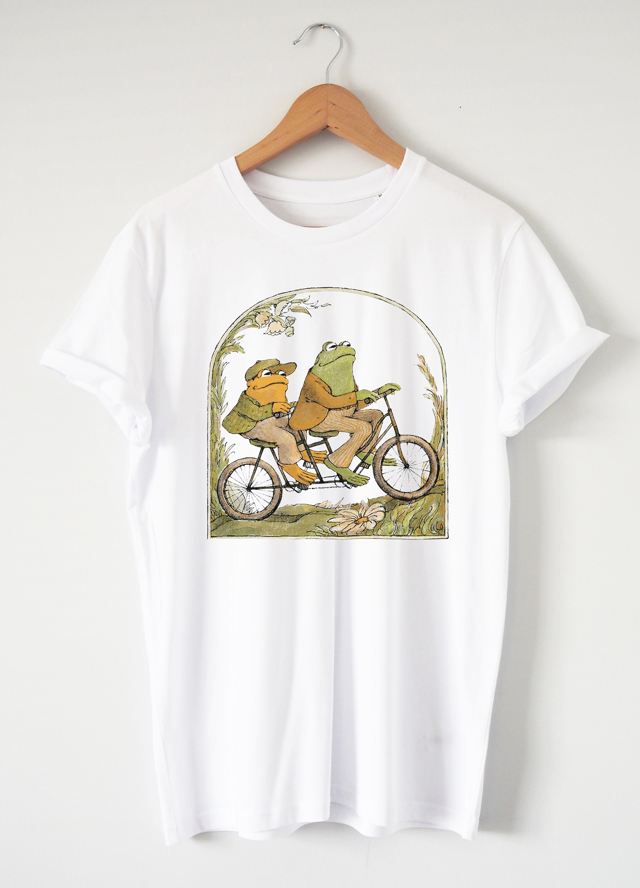 Frog and Toad Child's Organic T-Shirt *Lifetime print guarantee*, Kids frog shirt, frog and toad funny Children's shirt , Kids Cottagecore