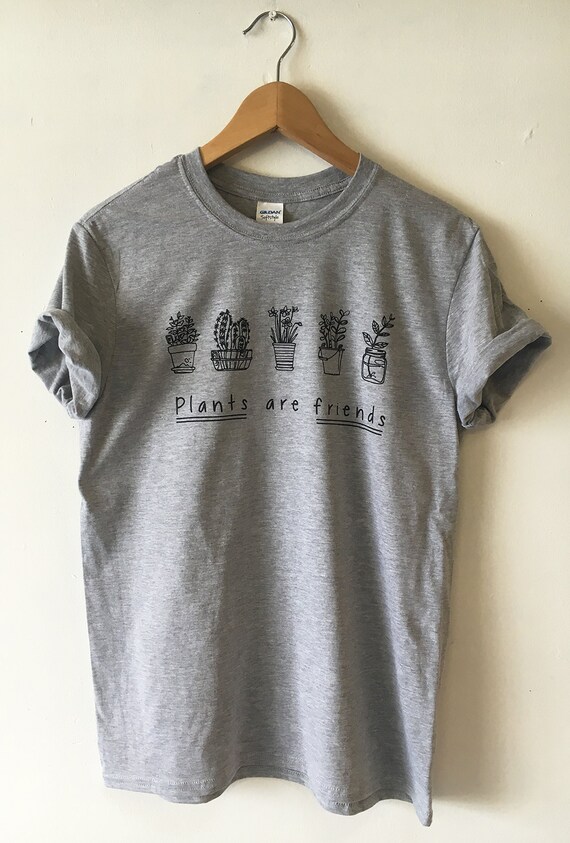 Plants T-Shirt / House Plants T-Shirt / Plants Are Friends Plants T-Shirt / House Plants T-Shirt / Plants Are Friends