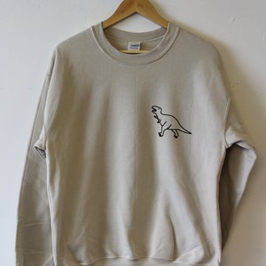 Dinosaur Pocket Sweatshirt Sweater Shirt Unisex High Quality WATER ...