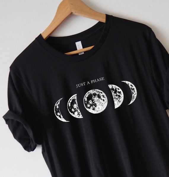 MOON Phase Shirt Moon T-shirt Organic Soft -