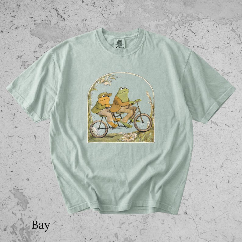 Frog and Toad Shirt Comfort Colors® T shirt, frog shirt, frog gifts, frog and toad funny shirt Classic Book T-shirt, Cottagecore Shirt Bay