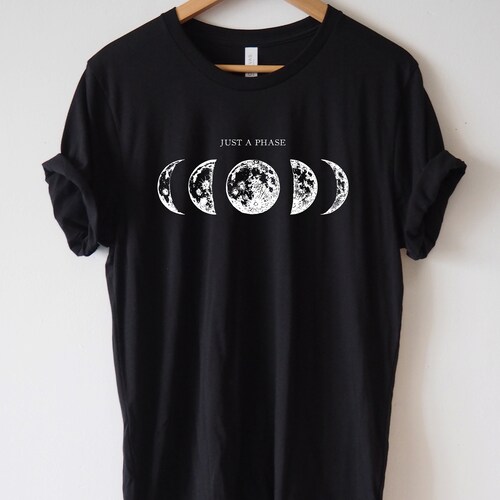 MOON Phase Shirt Moon Shirt Moon T-shirt Organic Soft Comfortable