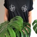 Plant Shirt Monstera shirt Monstrea deliciosa leaf design Soft Comfortable Great fit Eco print Unisex botanical shirt funny plant shirt 