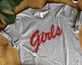 GIRLS Friends T-shirt shirt SCREEN PRINTED Bella Canvas Unisex S-2XL Tv sitcom Friends Monica Geller Rachel Green Worldwide Shipping