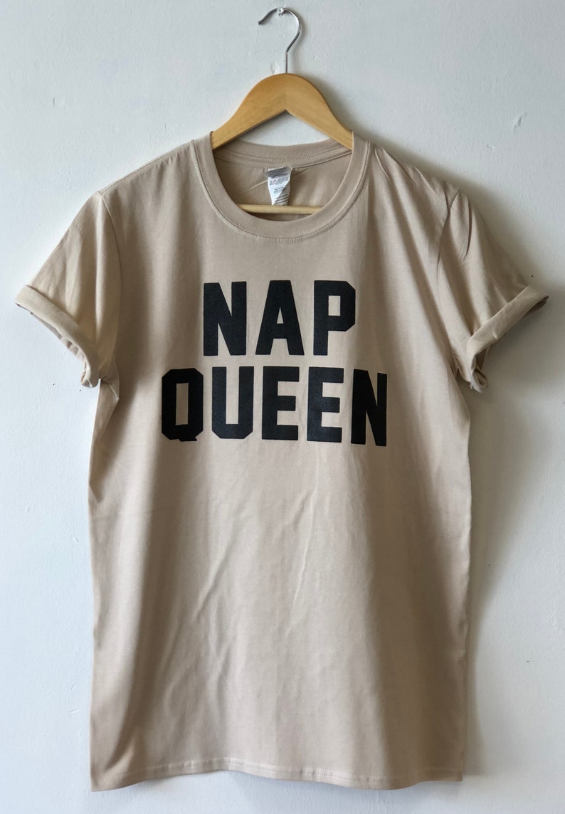 NAP QUEEN T-shirt Tee Shirt Top High Quality Water based print | Etsy