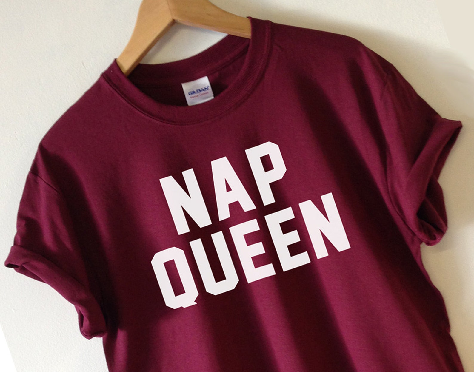 NAP QUEEN T-shirt Tee Shirt Top High Quality SCREEN Print image 0.