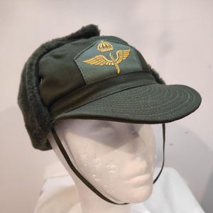 Ny svensk flygvapnets M59 fodrade vintermössa med militärfoder från 60-70-talet
