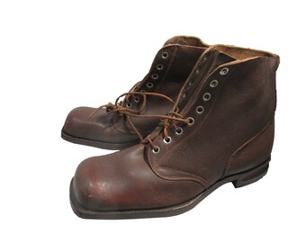 Mens combat boots | Etsy Canadian Forces Mark III Leather Combat
