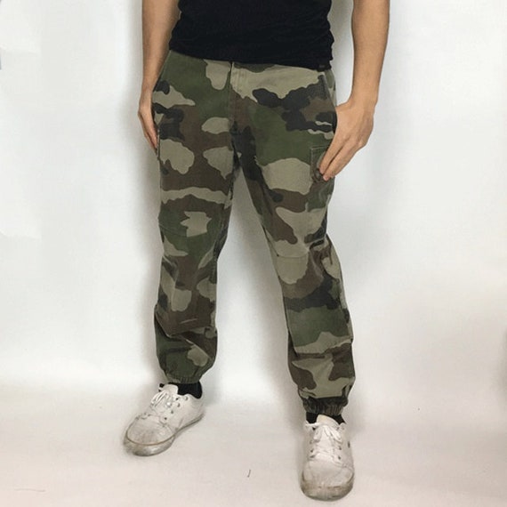 combat camo trousers