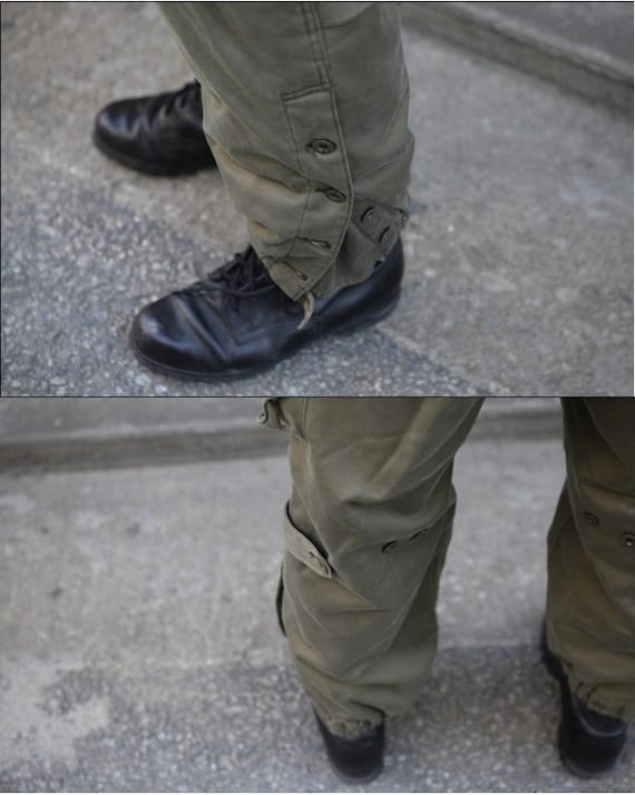 Authentic Austrian army lined winter over trouser… - image 4