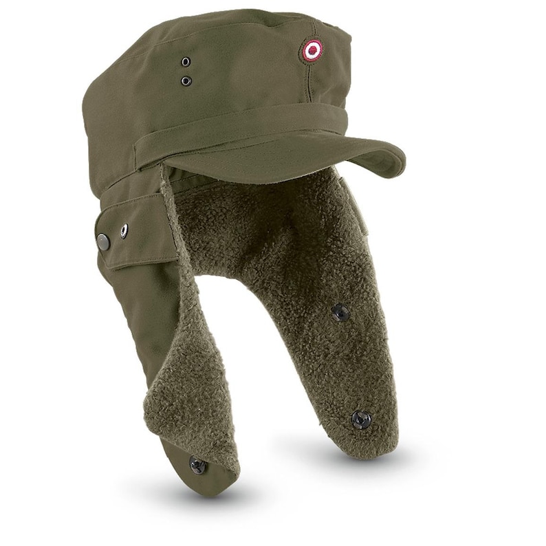 Us Army Fleece Cap Military Surplus Austrian Winter Cap Grade