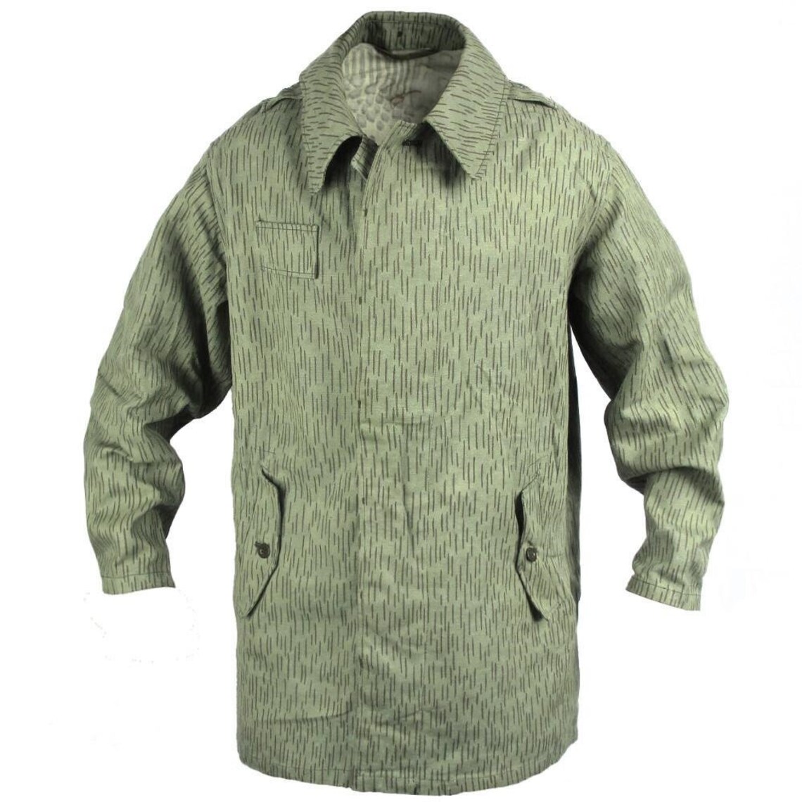 Vintage Czech army m60 raindrop camo field parka jacket | Etsy