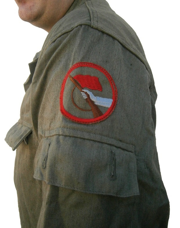 Vintage East German Army Kampfgruppe Fieldshirt Jacket Coat Shirt
