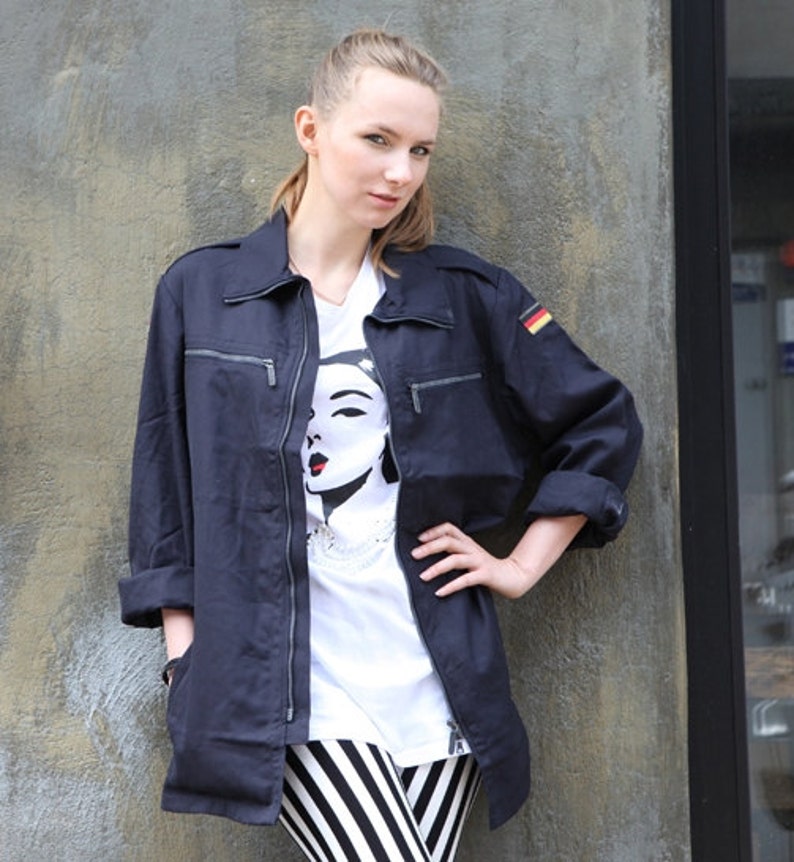 Bundeswehr Marine Deck Jacke Bordjacke Bundeswehr ...