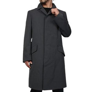 Vintage 1990s single breasted German Army Trenchcoat Greatcoat military trench overcoat coat gaberdine wool bundeswehr