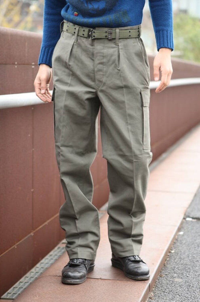 Unissued German army Moleskin trousers pants bottoms army Etsy