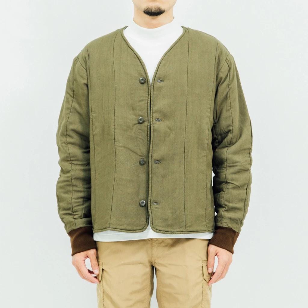 ヴィンテージ チェコ軍 キルティング ライナー ジャケット ミリタリー