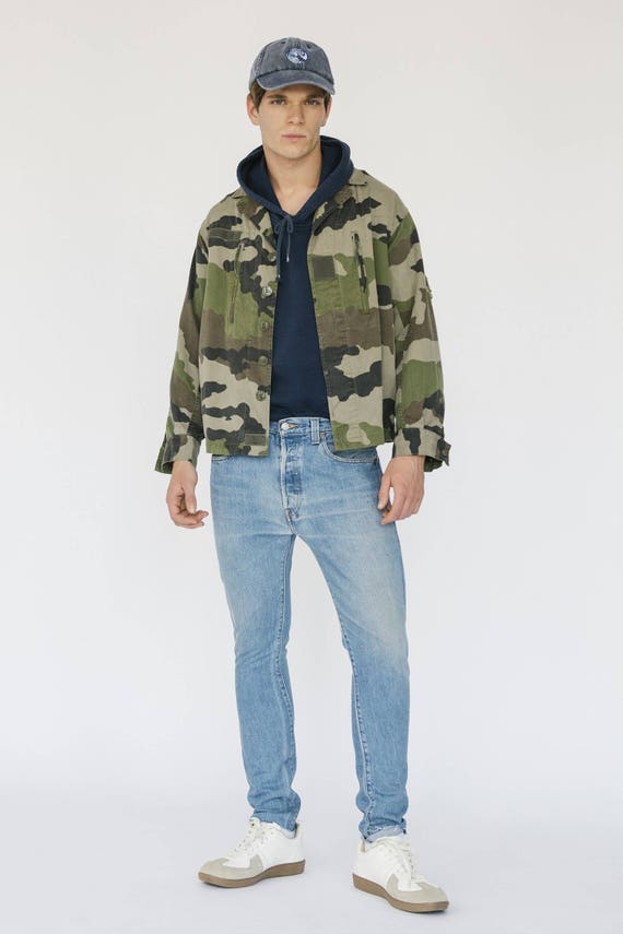 MILITARY ARMY URBAN VINTAGE SHIRT JACKET CAMOUFLAGE CAMO LADIES F2 WOMENS