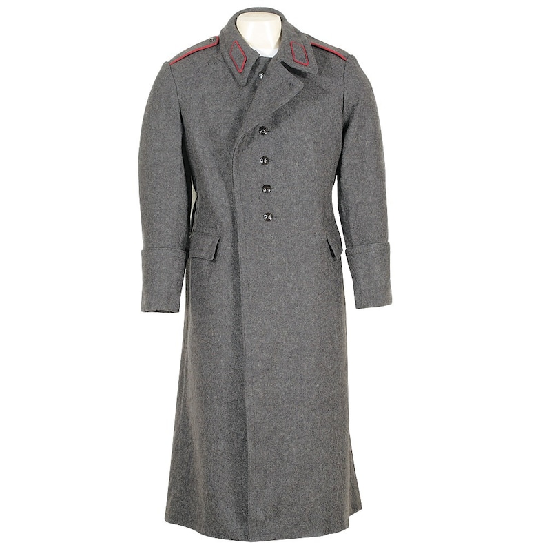 Vintage Soviet Era Bulgarian wool winter Army Trenchcoat | Etsy