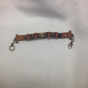 Laugh! Tiger Eye Leather Bracelet Boho Style
