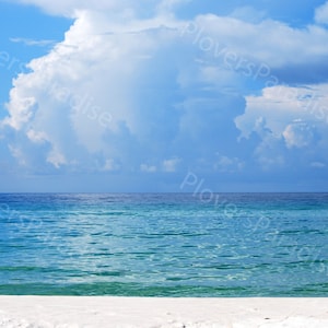DIGITAL Pensacola Beach, Florida Photograph // Beach Picture // Beach Photograh