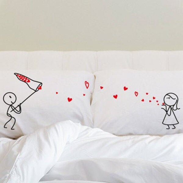 His Hers Pillows - Etsy