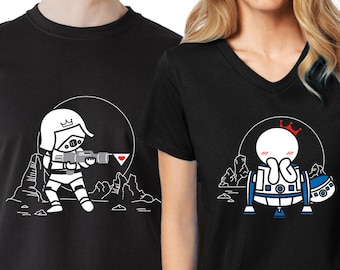 Couple Shirts Matching Shirts for Men Women His and Hers Shirts Honeymoon Shirts Couple Gift for Boyfriend Girlfriend Shirts BOLDLOFT