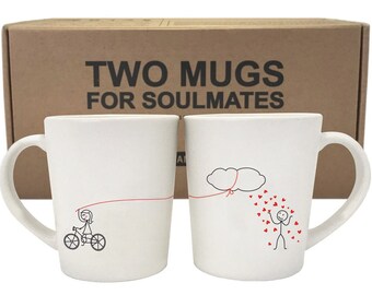 Couples Mugs His and Hers Mugs Couples Gift Boyfriend Gift Husband Gift Anniversary Gifts for Him Wedding Gifts for Couple Mug Gift BoldLoft
