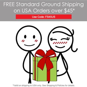 Free Ground Shipping on US Orders over $45.00 with Code: FS45US.