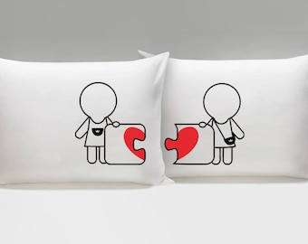 Hers and Hers Gifts, Lesbian Gifts, Lesbian Couples Gift, Gifts for Lesbian Girlfriend, Lesbian Wedding Gifts, BoldLoft Lesbian Pillowcases