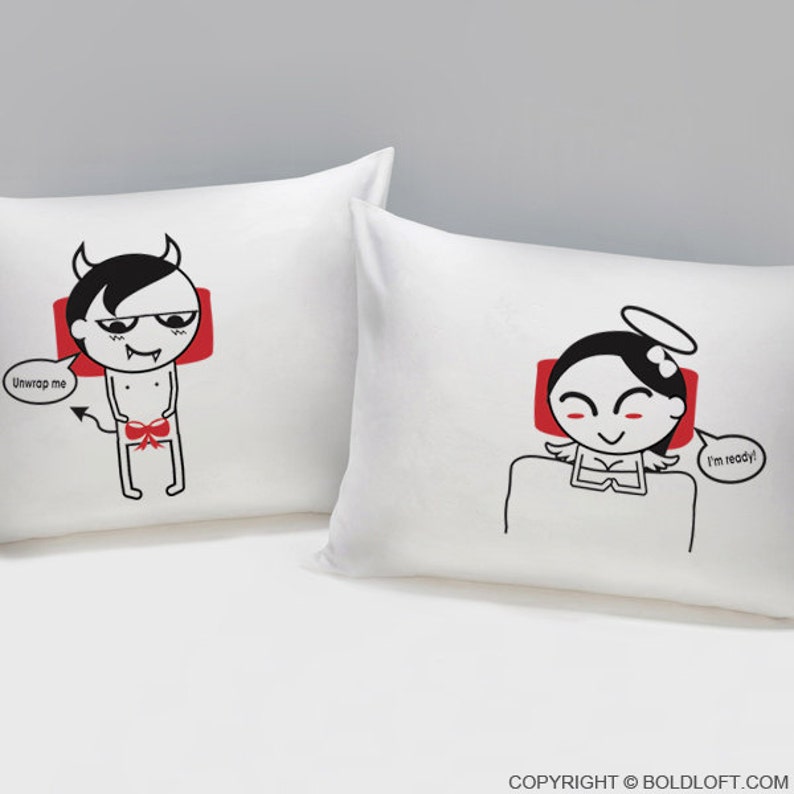 Naughty Gag Gift Naughty Pillowcases Gag Gifts Adult Gag Gift Funny Gift for Him for Her Funny Gifts for Couples Novelty Gift