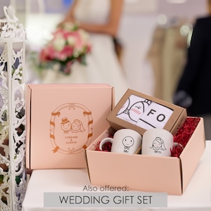 Say I Do with BoldLoft I Do, I Do Wedding Gift Set! It's the perfect way to celebrate love and togetherness. This delightful set includes matching couple pillowcases and coffee mugs—a sweet way to commemorate the special bond between newlyweds.
