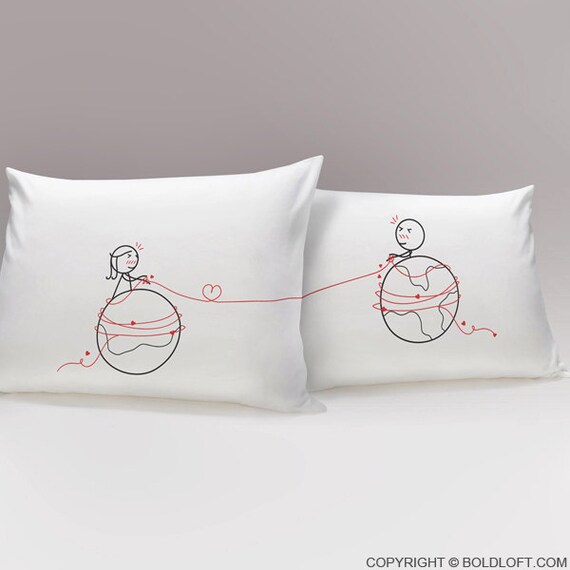 Long Distance Relationship Gifts Long Distance Pillow Cases Etsy