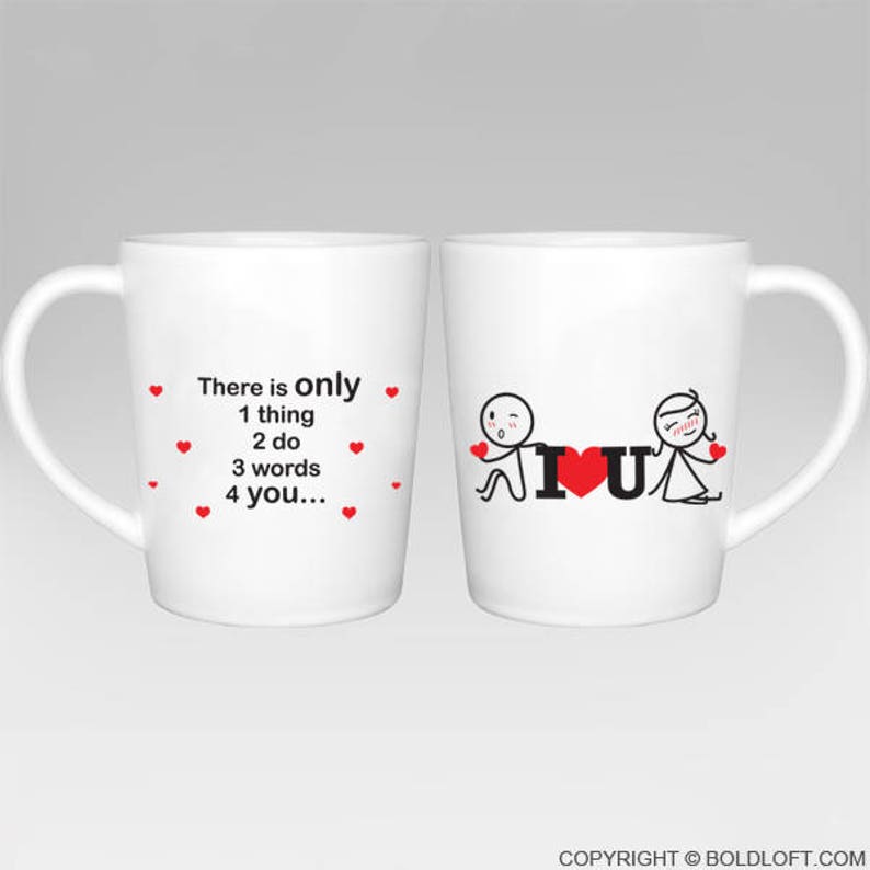 Couples Mug Set His and Hers Mugs Him and Her Gifts Couples Etsy