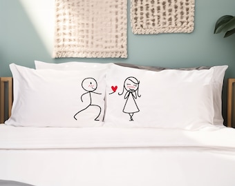 Love Gifts for Her I Love You Gifts for Girlfriend Wife Birthday Gift Anniversary Gift for Her Valentines Gifts Couple Pillowcases BoldLoft