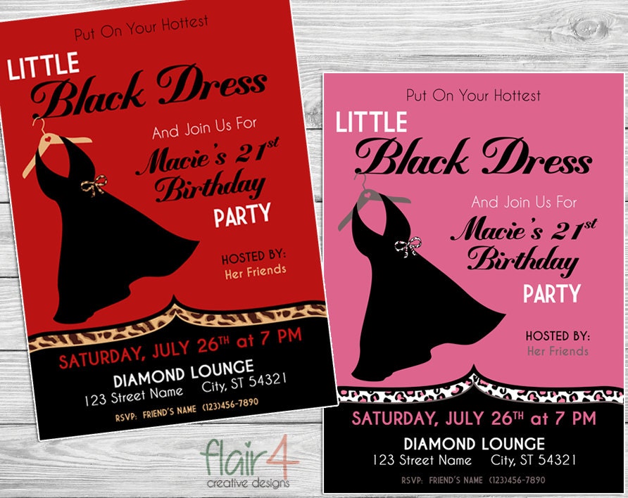 open lace back dress Little Black Dress Invitation Bridal Shower