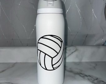 Authentic 32oz and 40oz Volleyball Owala FreeSip Bottle