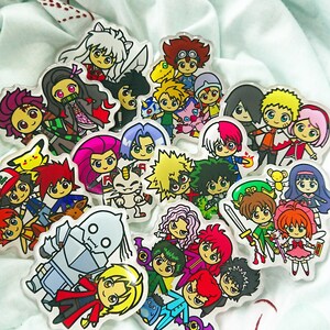 PINOS ACRÍLICOS DE ANIME