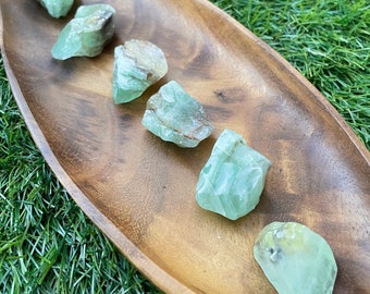 Raw Green Calcite