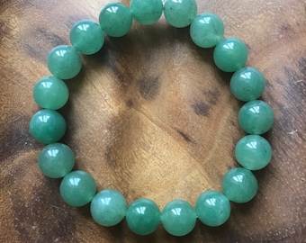 Green Aventurine Bracelet | Crystal Stacking Bracelets | Genuine Crystal Bracelets | Crystal Healing Bracelets | Gemstone Bracelets