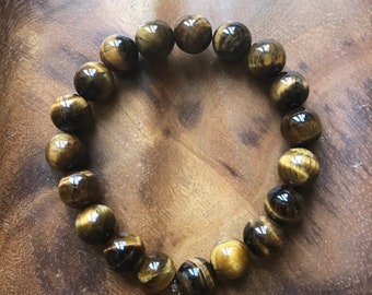 Tigers Eye Bracelet | Crystal Stacking Bracelets | Genuine Crystal Bracelets | Crystal Healing Bracelets | Gemstone Bracelets