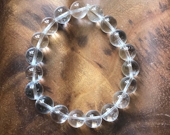 Clear Quartz Bracelet | Crystal Stacking Bracelets | Genuine Crystal Bracelets | Crystal Healing Bracelets | Gemstone Bracelets