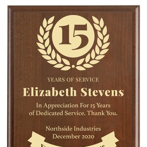 25 Jaar Werk Verjaardag Gift Award Vijfentwintig Jaar Dienst Etsy