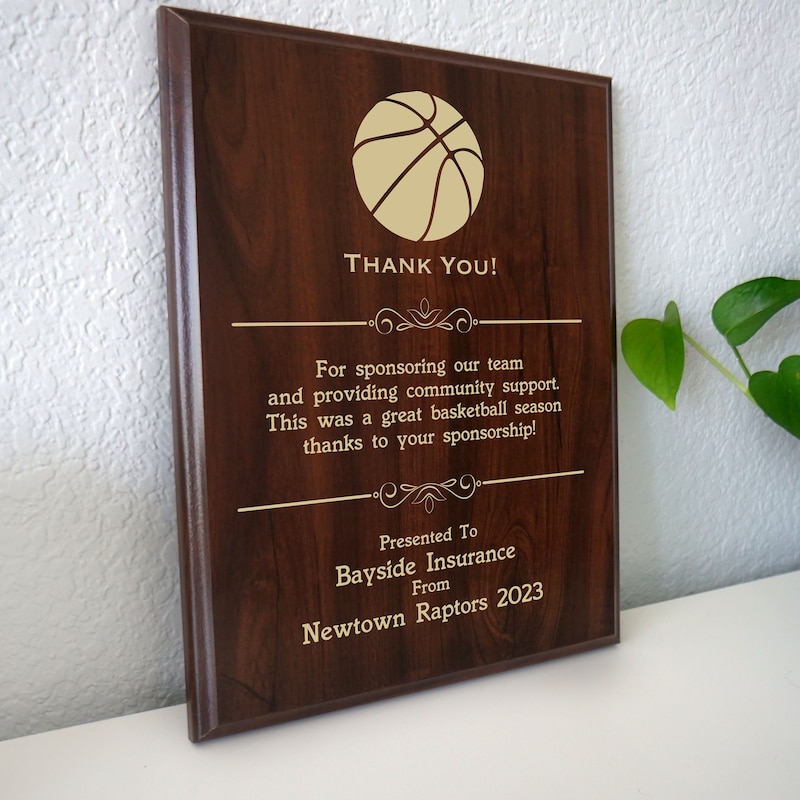 Thank You Team Sponsor Etsy