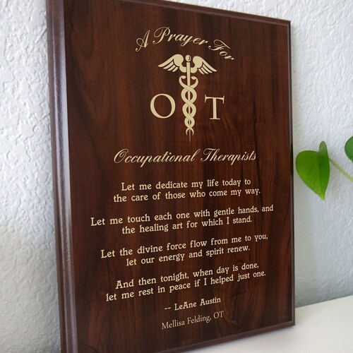 Occupational Therapy / Gift for Occupational Therapist / Hand Etsy