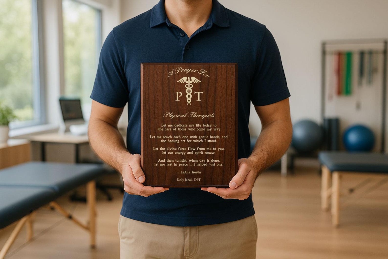 Physical Therapist Prayer Plaque | Strength for Healing Bodies Others ...