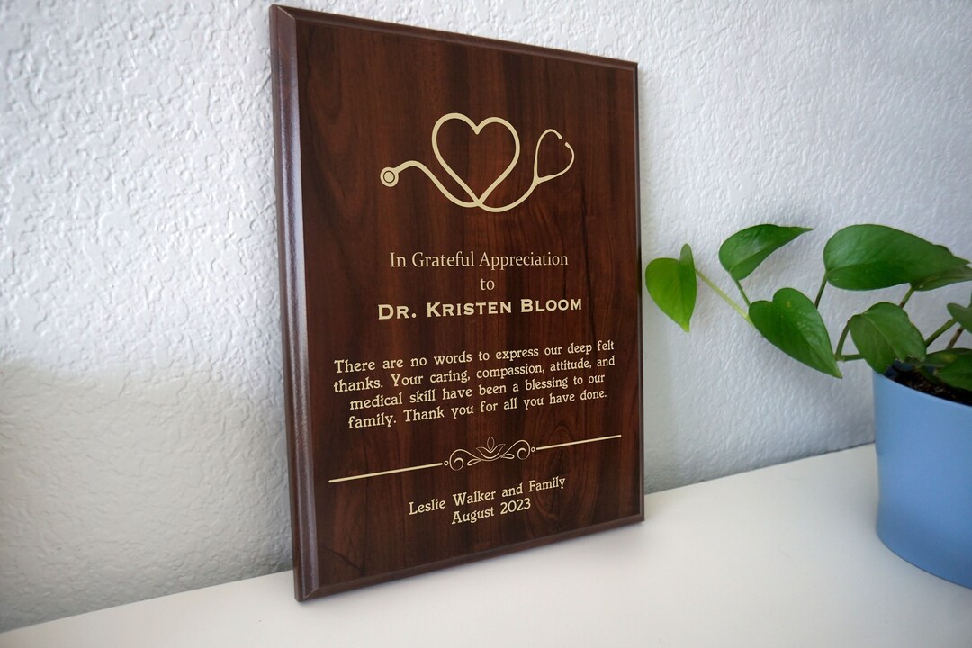 OBGYN Thank You Gift Ob/gyn Obstetrician Appreciation Plaque Obstetrics