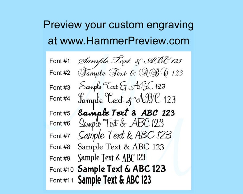 Handyman Gift Engraved Hammer Personalized with Your Message, Business Name, Initials, Name, etc. image 2