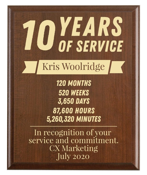 Employee Gifts, Work Anniversary Gift, 5 Year 10 Year Work Anniversary 20  Year, 30 Year Employee Anniversary Guest Book - Etsy
