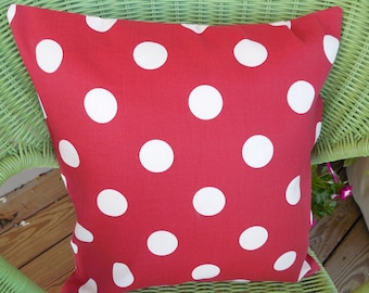 outdoor red polka dot pillow cover christmas decorative patio porch accent throw pillow cushion holiday - Christmas Outdoor Pillows outdoor red polka dot pillow cover christmas decorative patio porch accent throw pillow cushion holiday - Christmas Outdoor Pillows